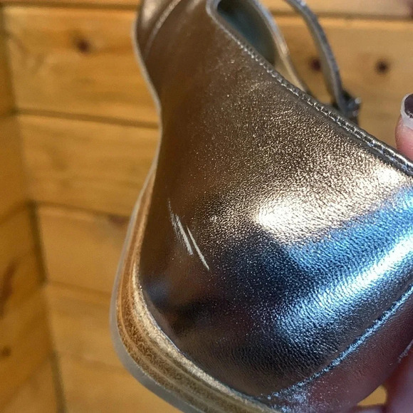 Anthropologie Metallic Flats - Picture 7 of 7